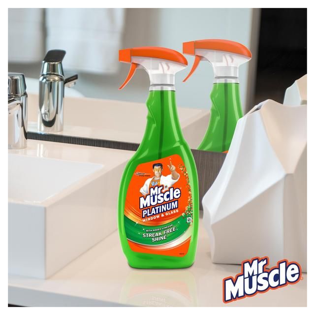 Mr Muscle Platinum Window & Glass Spray   750ml