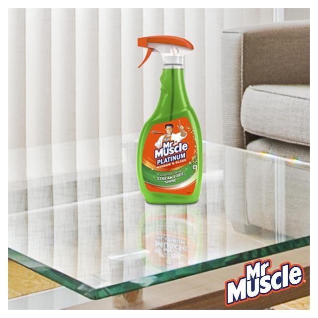 Mr Muscle Platinum Window & Glass Spray   750ml