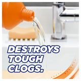 Mr Muscle Power Gel Drain & Sink Unblocker Twin Pack 2 x 1L