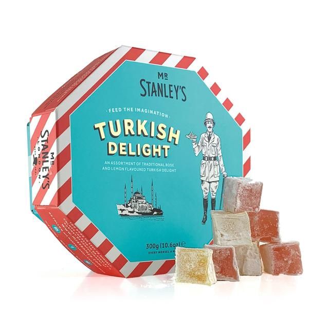 Mr Stanley's Rose & Lemon Turkish Delight 300g