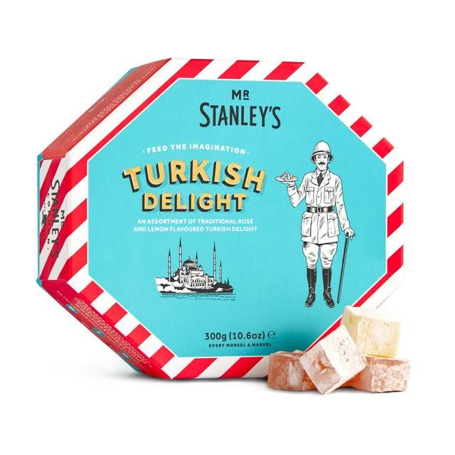 Mr Stanley's Rose & Lemon Turkish Delight 300g
