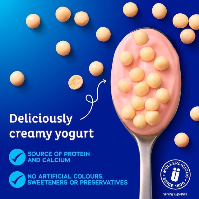 Muller Corner Chocolate Digestive & Strawberry Shortcake Yogurts 6 x 124g