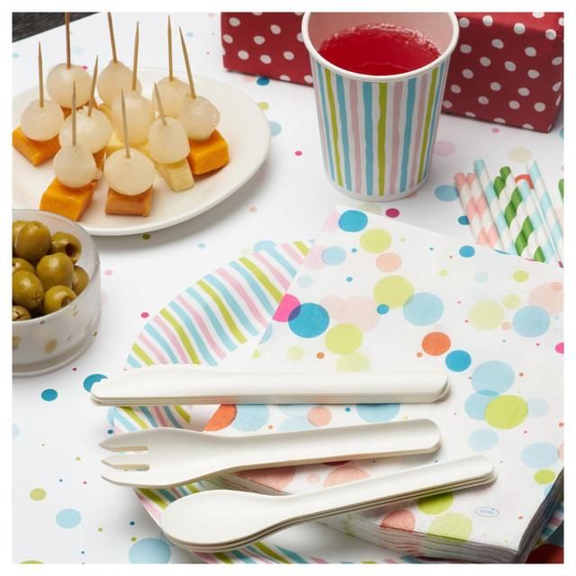 Multi Stripes Party Cups   10 per pack