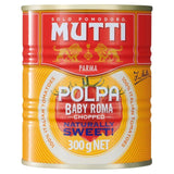 Mutti Baby Plum Polpa Finely Chopped Tomatoes 300g