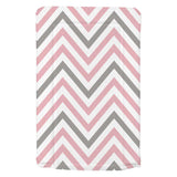 My Babiie Changing Mat Pink Chevron
