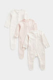 My First Sleepsuits - 3 Pack