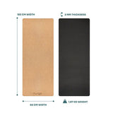 Myga Cork/Rubber Yoga Mat