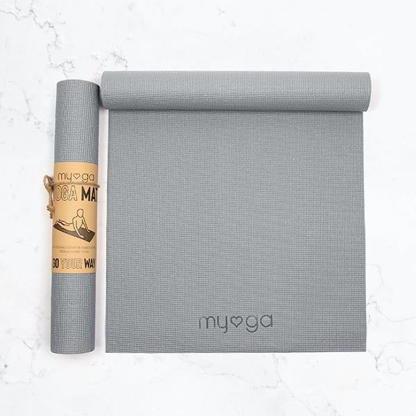Myga Entry Level Yoga Mat - Green Grey