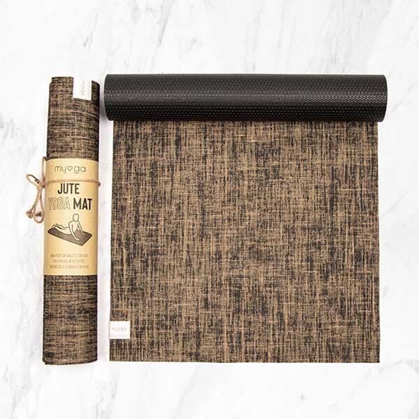 Myga Jute Mat - Black