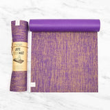 Myga Jute Mat - Black Purple