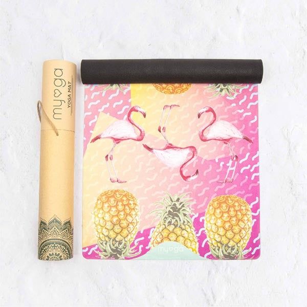 Myga Tropical Luxurious Vegan Suede Yoga Mat
