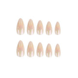 Nail HQ Almond Natural Glaze Nails