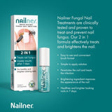Nailner 2in1 Brush 5ml