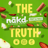 nakd. Fruit & Fibre Apple & Cinnamon Multipack   3 x 44g