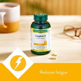 Nature's Bounty Complete B Vitamin Complex Caps - Pk 100