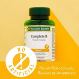 Nature's Bounty Complete B Vitamin Complex Caps - Pk 100