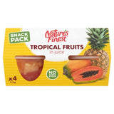 Nature's Finest Fruit Pots Tropical Fruit Salad 4 x 113g