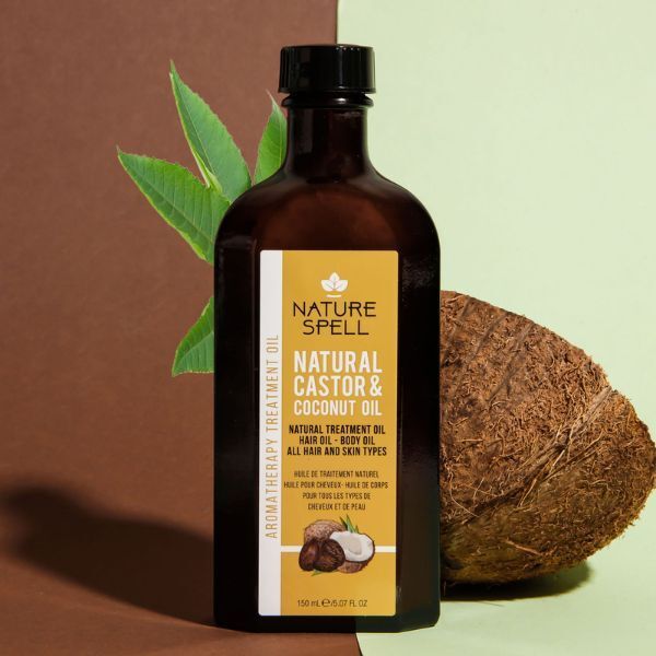 Nature Spell Coconut & Castor Oil for Hair & Skin 150ml