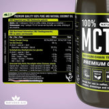 Natures Aid 100% MCT Oil Premium Coconut Oil 500ml