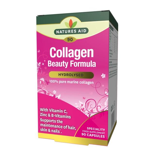 Natures Aid Collagen Beauty Formula Supplement Capsules 90 per pack