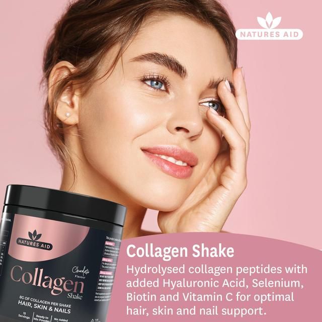 Natures Aid Collagen Chocolate Shake 225g