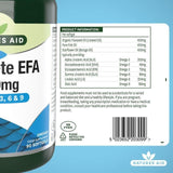 Natures Aid Complete EFA Omega's 36 & 9 Soft Gel Capsules 90 per pack