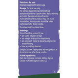 Natures Aid PremEeze Agnus Castus Capsules 400mg 60 per pack