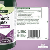 Natures Aid Probiotic Complex Supplement Capsules 60 per pack