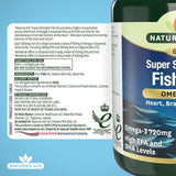 Natures Aid Super Strength Omega-3 Fish Oil Softgels 60 per pack