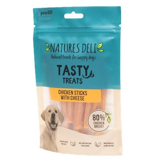 Natures Deli Soft Chicken Sticks Dog Treats 100g