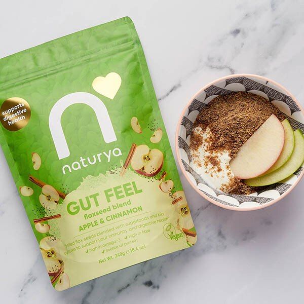 Naturya Gut Feel Flaxseed Blend Apple & Cinnamon 240g