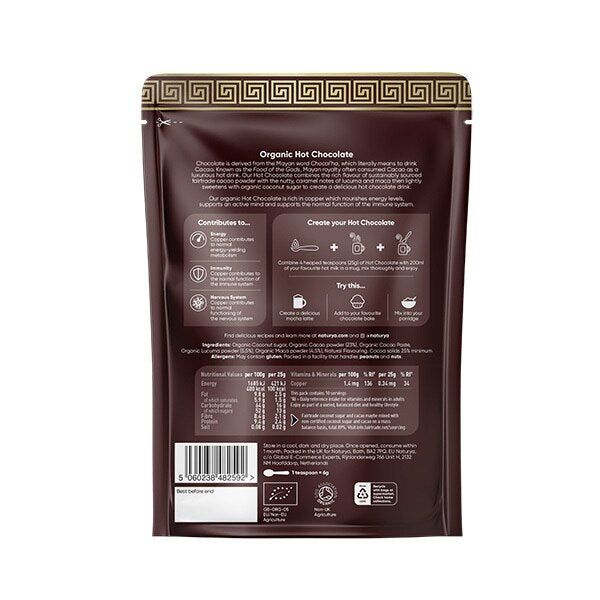 Naturya Superfood Organic Hot Chocolate 250G