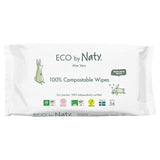 Naty Eco Wipes with Aloe Vera   56 per pack