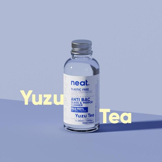 Neat Anti-Bac Glass Cleaner Refill Concentrate Yuzu Tea 30ml