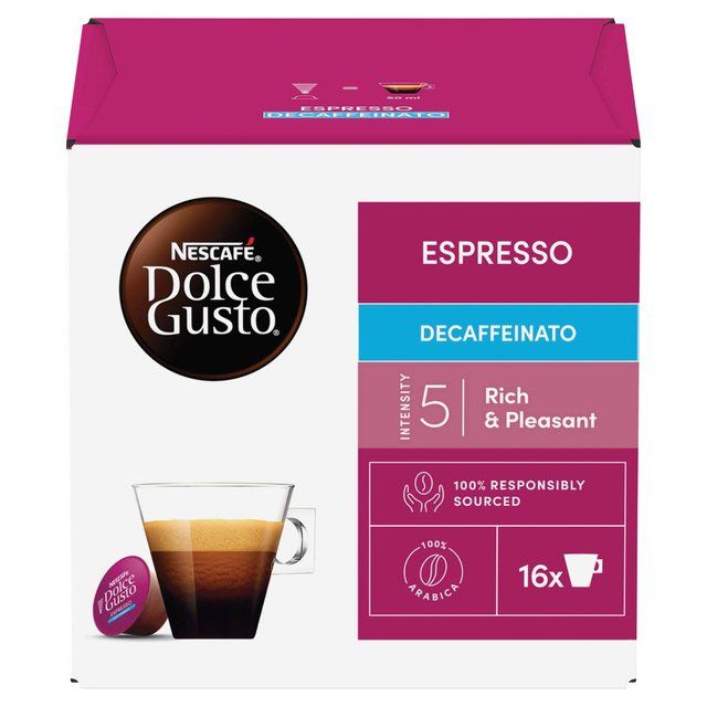 Nescafe Dolce Gusto Espresso Decaf Blue 16 per pack