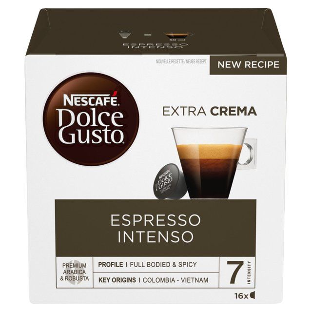 Nescafe Dolce Gusto Espresso Intenso Pods 16 per pack