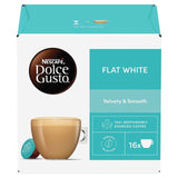 Nescafe Dolce Gusto Flat White Coffee Pods 16 per pack