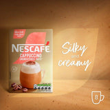 Nescafe Gold Cappuccino Unsweetened Instant Coffee 8 Sachets 8 per pack