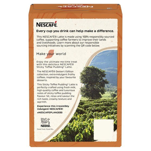 Nescafe Gold Frothy Coffee Sticky Toffee Pudding 7 per pack