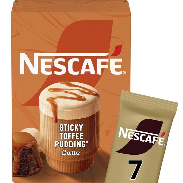 Nescafe Gold Frothy Coffee Sticky Toffee Pudding 7 per pack