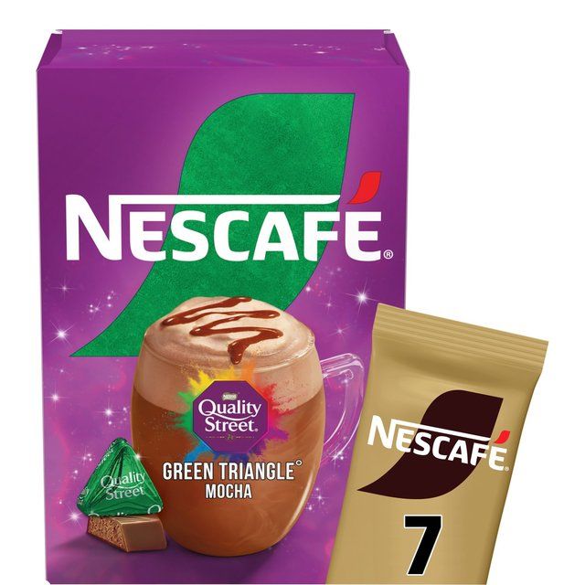 Nescafe Green Triangle Quality Street Mocha 7 x 19g