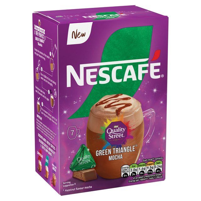 Nescafe Green Triangle Quality Street Mocha 7 x 19g