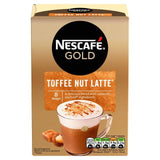 Nescafe Toffee Nut Latte Instant Coffee 8 Sachets 8 per pack Default Title