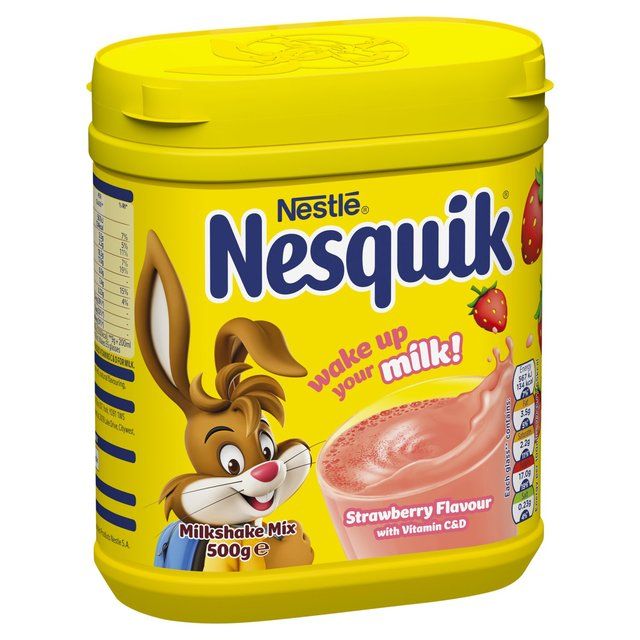 Nesquik Strawberry Milkshake Tub 500g