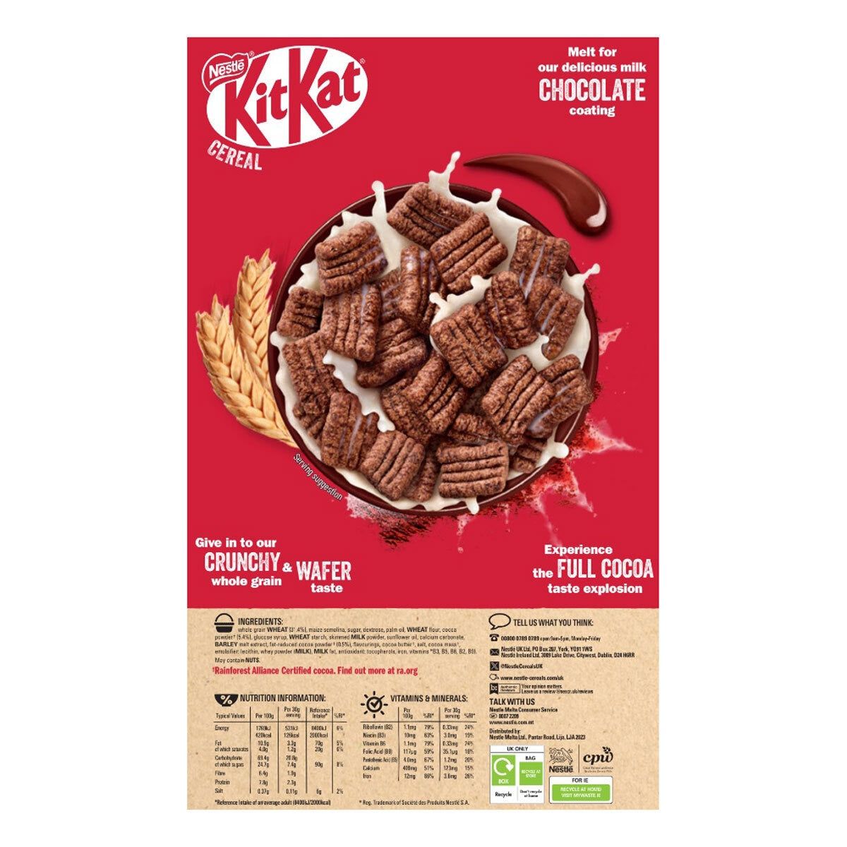 Nestle KitKat Cereal, 2 x 550g