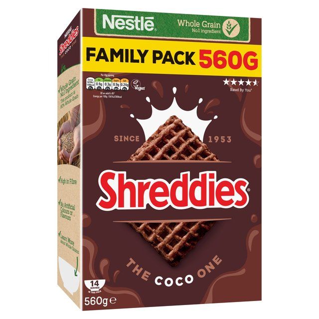 Nestle Shreddies The Coco One Cereal 600g