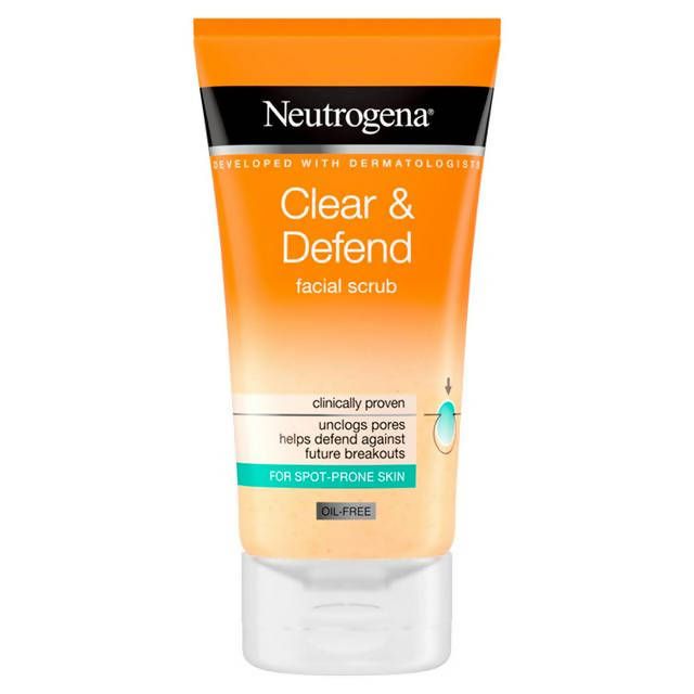 Neutrogena® Clear & Defend Facial Scrub 150ml