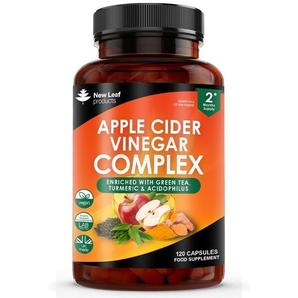 New Leaf Apple Cider Vinegar Complex High Strength Capsules