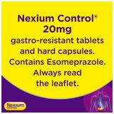 Nexium Control Heartburn & Indigestion 24 Hour Relief 20mg 14 Caps 14 per pack