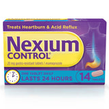 Nexium Control Heartburn Relief Indigestion & Acid Reflux Tablets x14